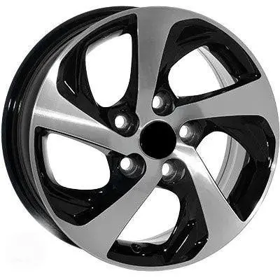 Replica For Toyota 5630 Black Polish 15*6 1