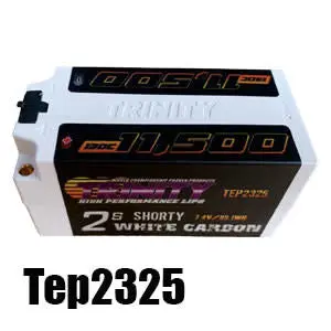 Trinity 2S 7.4V 11,500Mah 130C Fat Shorty W/5Mm Bullets Tep2325 1