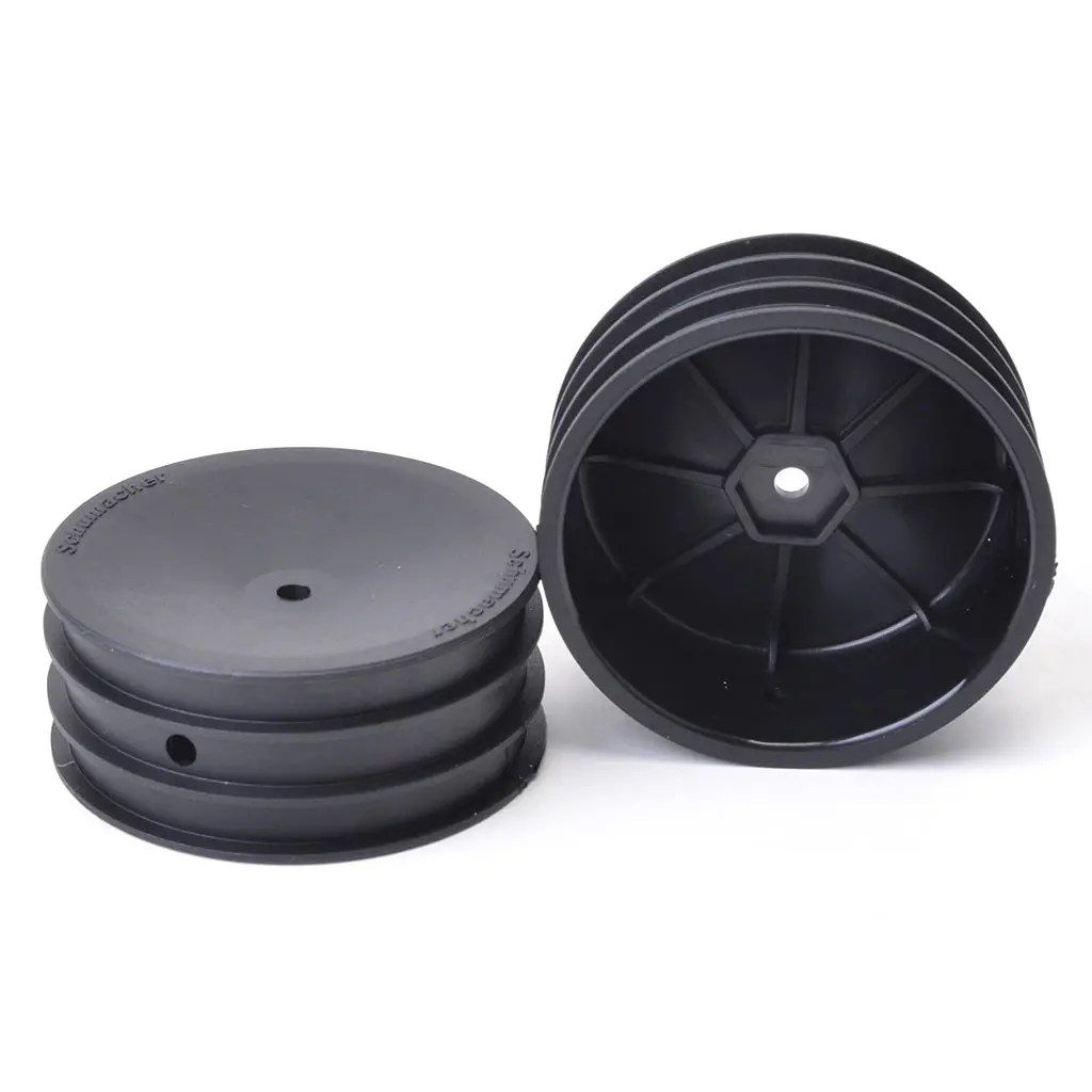 Schumacher 12Mm 1/10 2Wd Buggy Front Hex Wheels (2) 1