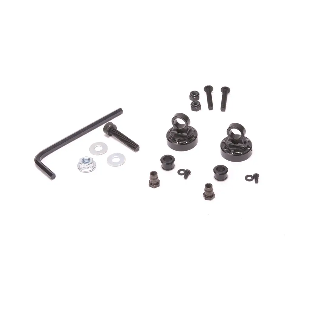 Schumacher Big Bore Alloy Shock Cap Set (Pr) - L1r,Ld3,St2 U8806 1