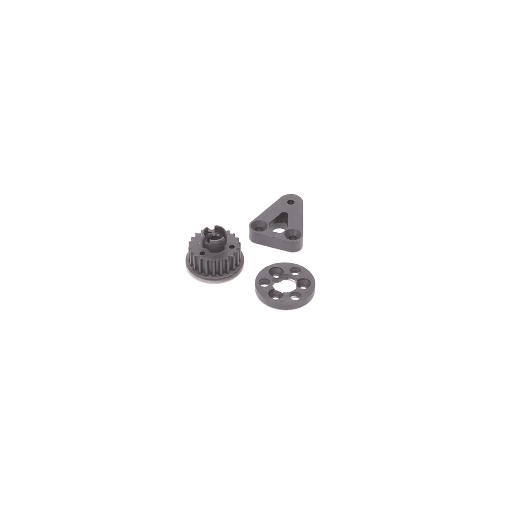 Schumacher Layshaft Mount & Pulley Set - Neon,Vibe U8834 1