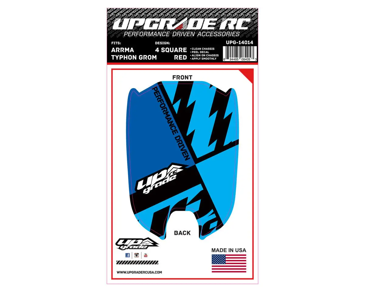 Upgrade Rc Chassis Protector For Arrma™ Typhon Grom (1) 1