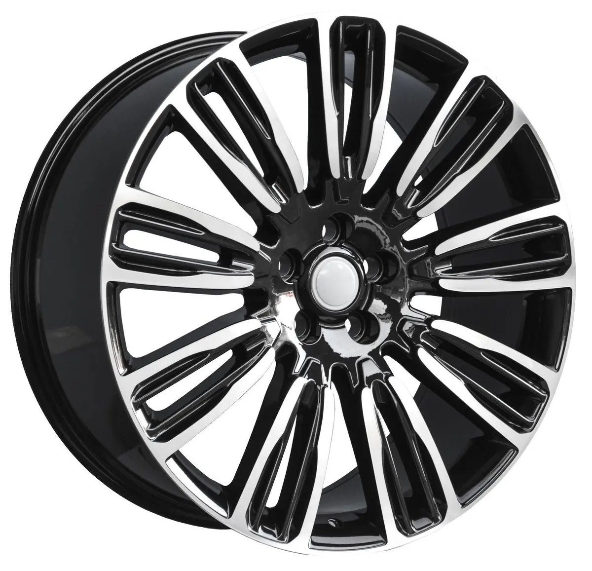 Replica For Range Rover 9034 Black Polish 22*9.5 1