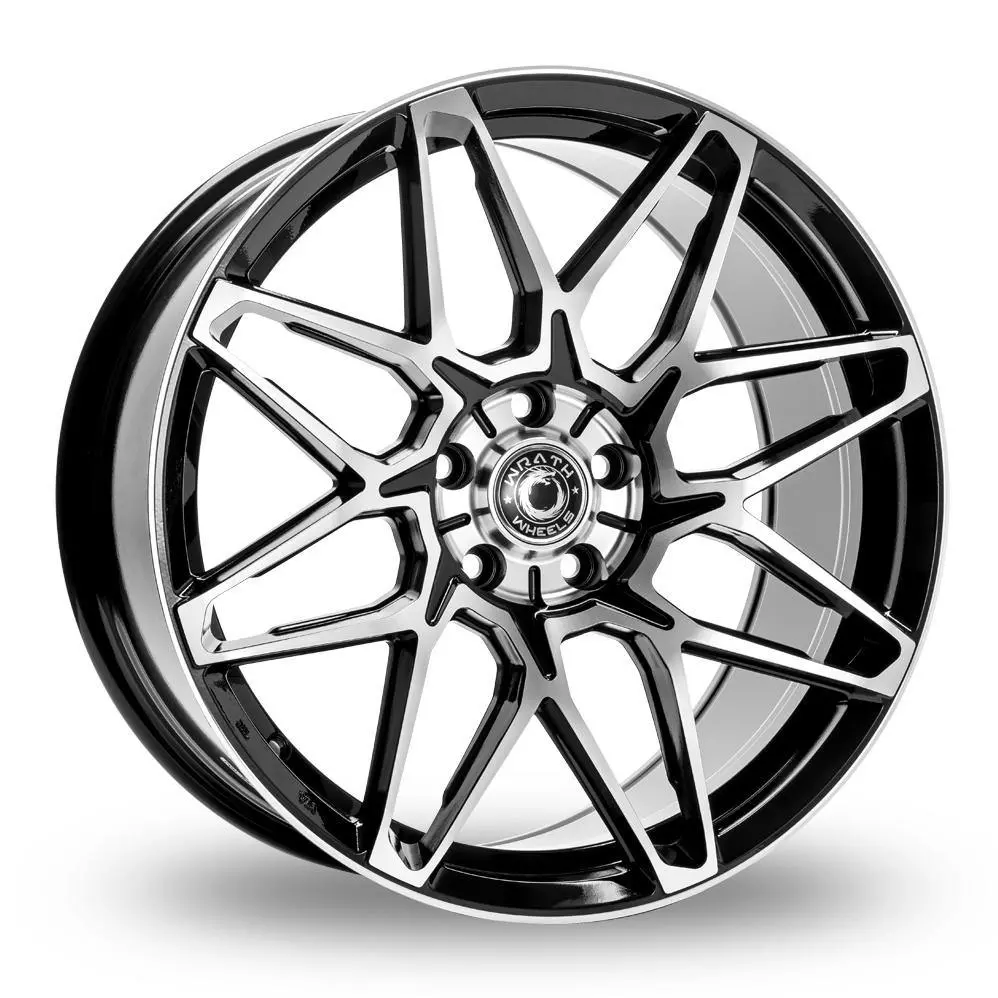 Wrathwheels Wf6 Gloss Black Polished Face 19*8,5 1