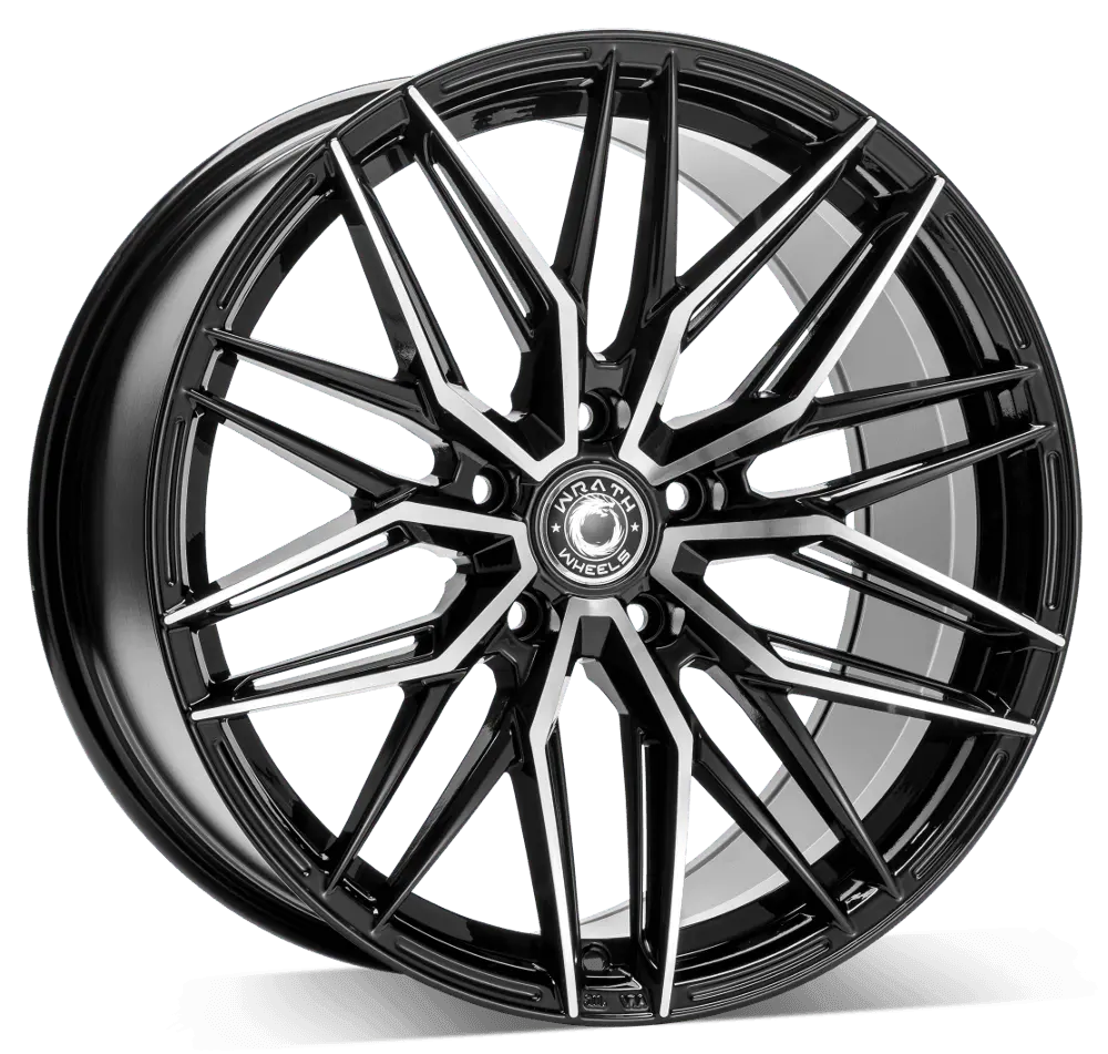 Wrathwheels Wf9 Gloss Black Polished Face 18*9.5 1