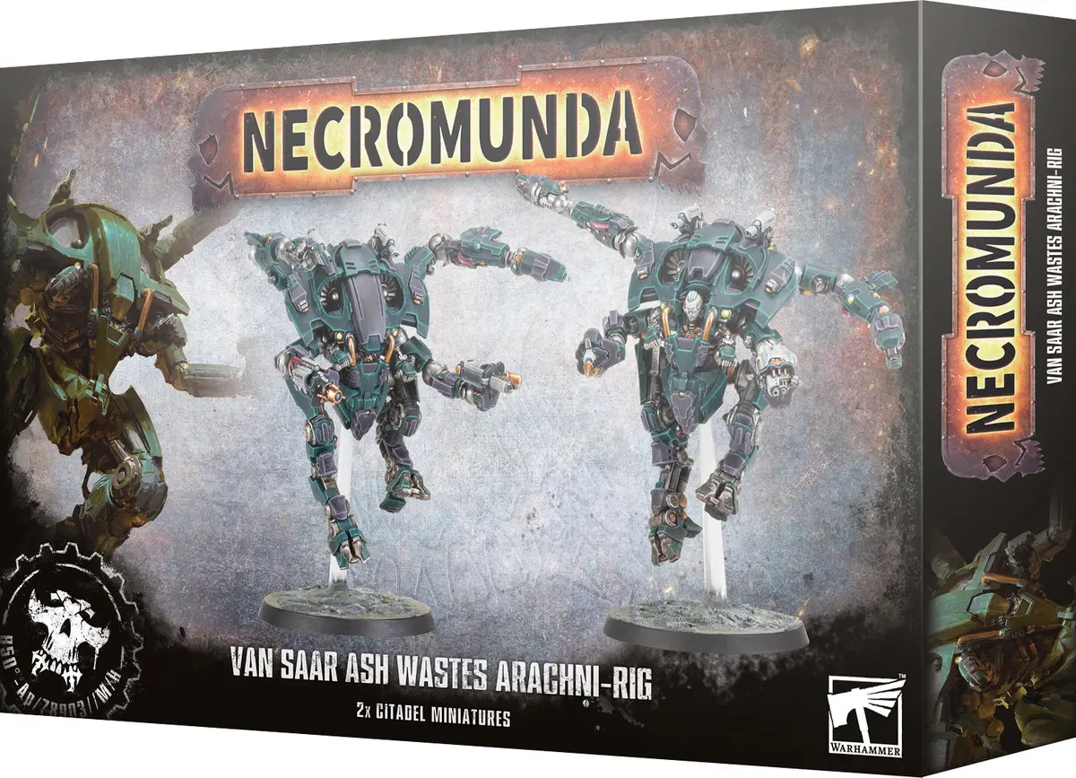 Necromunda: Van Saar A/W Arachnirig 1