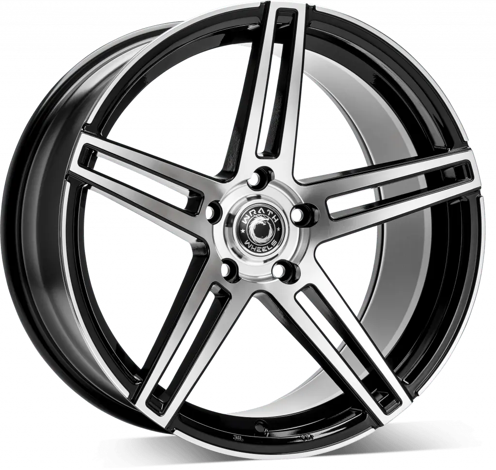 Wrathwheels Wf1 Gloss Black Polished Face 19*8,5 1