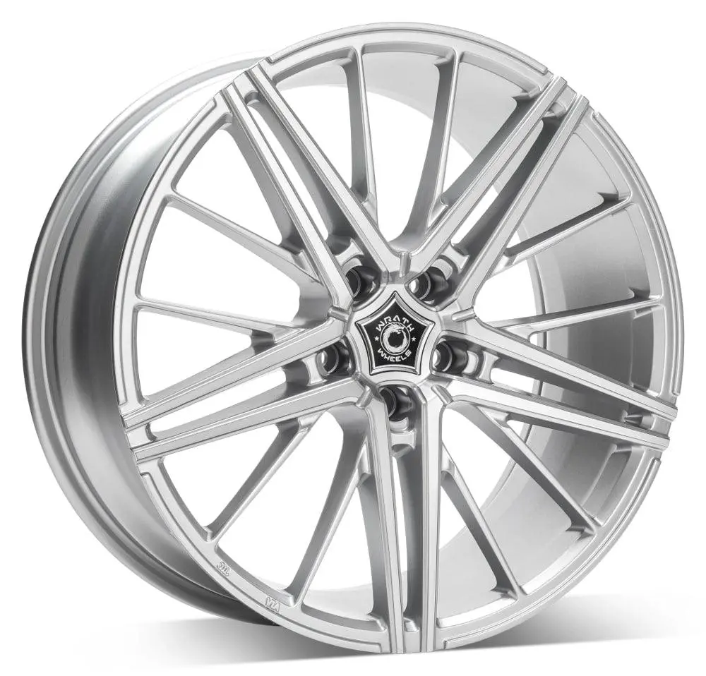 Wrath Wheels Wf5 Bright Silver Polish 19*8.5 1