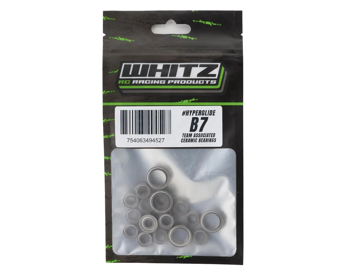 Whitz Racing Products Rc10 B7/B7d Hyperglide Full Ceramic Bearing Kit Aeb7-Hgfk 1