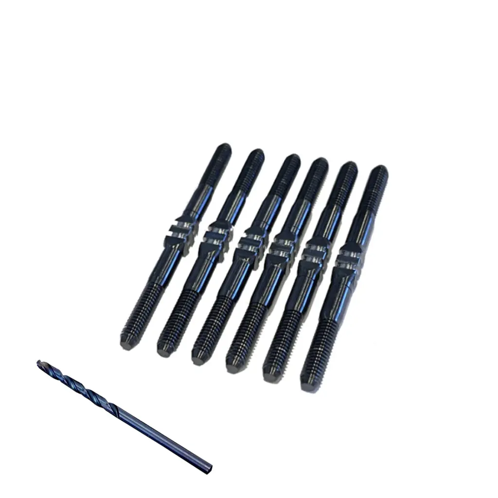 Whitz Racing Whitz- Hypermax 3.5Mm Ti Turnbuckle Set-Cougar Ld2 Wrp-Schld2-Hm2 1