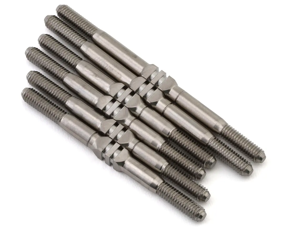 Whitz Racing Products Hypermax Schumacher Ld3 3.5Mm Titanium Turnbuckle (Silver) Wrp-Schld3-Hm 1