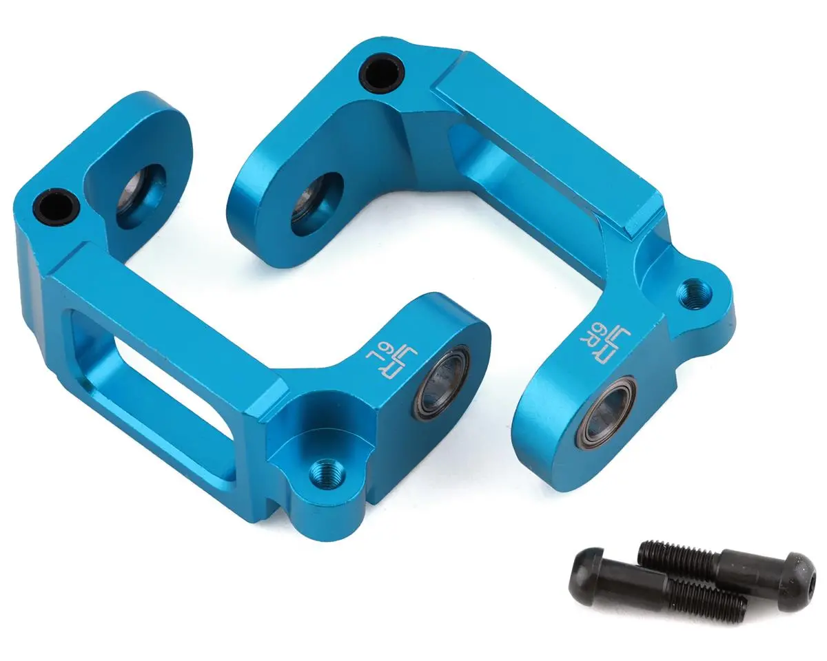 Yeah Racing Ball Bearing Aluminum C-Hub 6 Degree Set For Tamiya Tt02b Tatt-003Bu 1