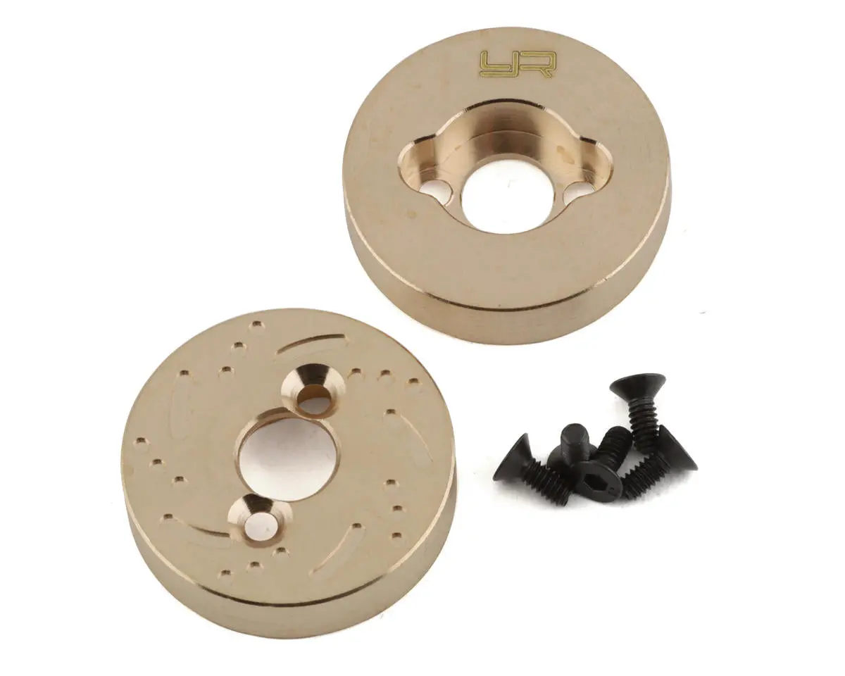 Yeah Racing Traxxas Trx-4M Brass Rear Axle Weights (2) (13G) 1