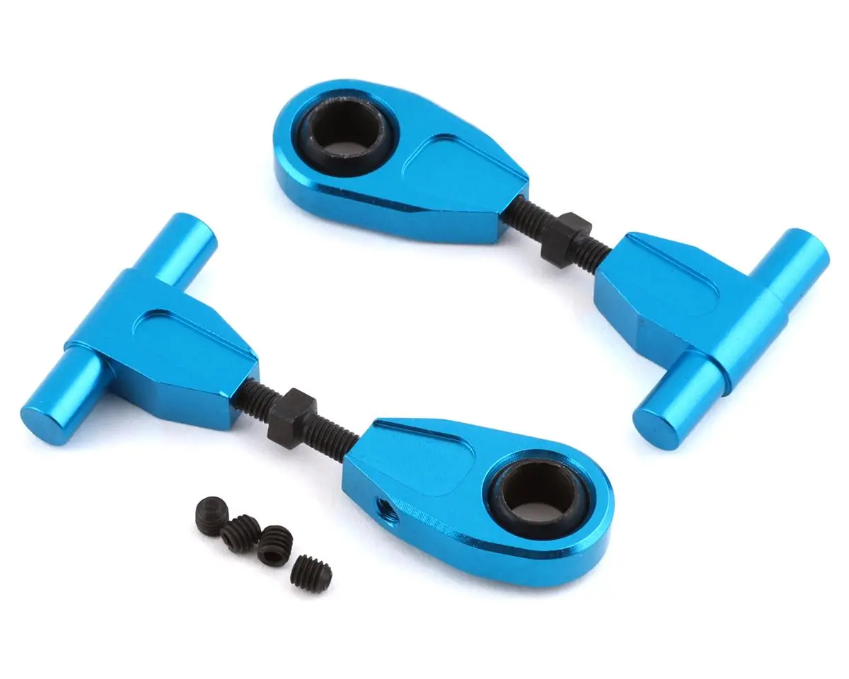 Yeah Racing Aluminum Adjustable Front Upper Arm Set For Tamiya Tt02 Tt02-003Bu 1