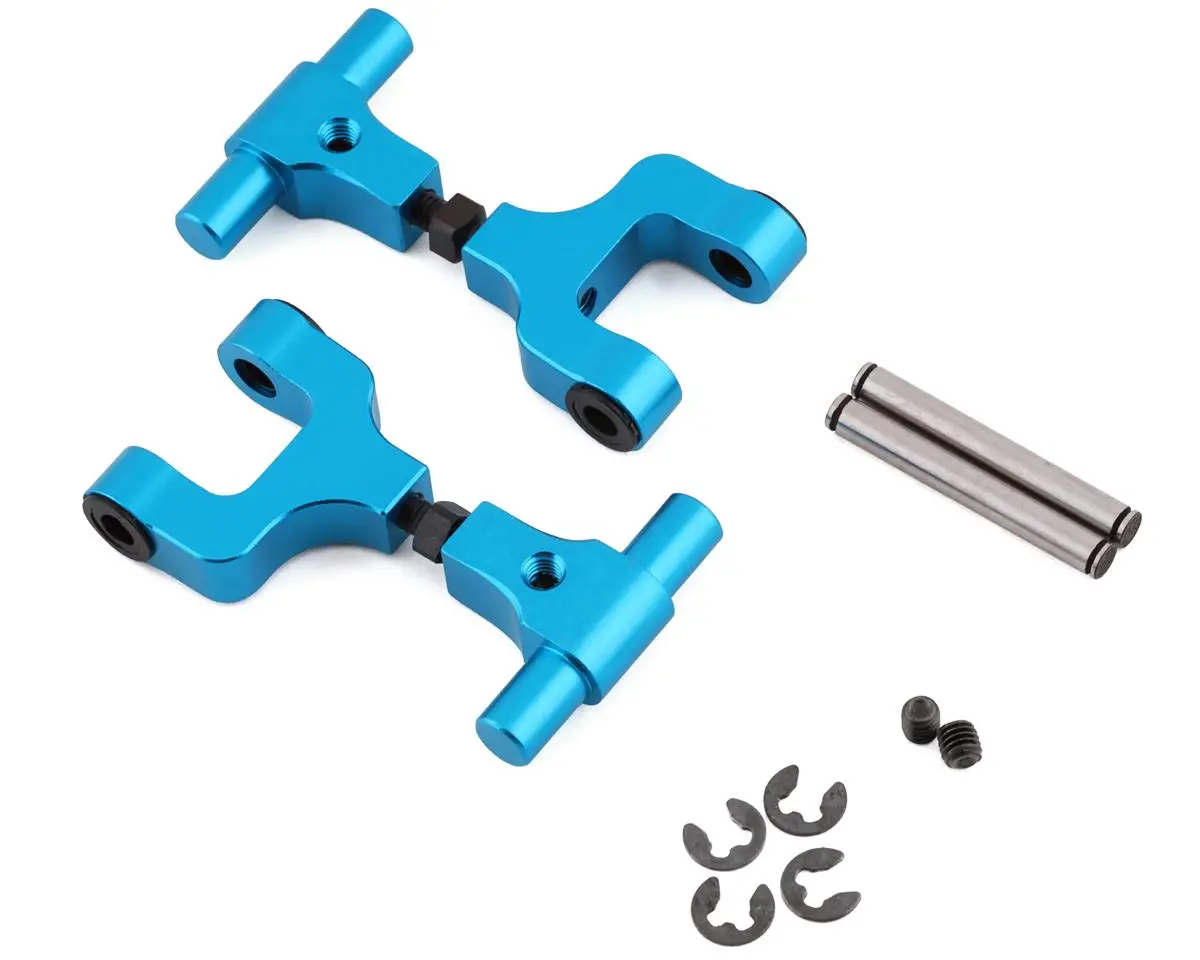 Yeah Racing Aluminum Adjustable Rear Upper Arm Set For Tamiya Tt02 Tt02-004Bu 1