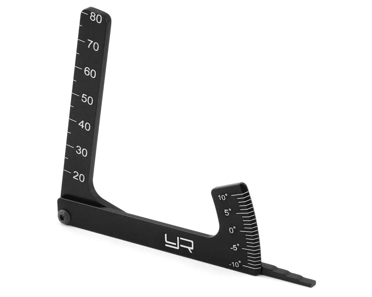 Yeah Racing 3 In 1 Camber Gauge For All 1/8 & 1/10 On Road Cars Yt-0056 1