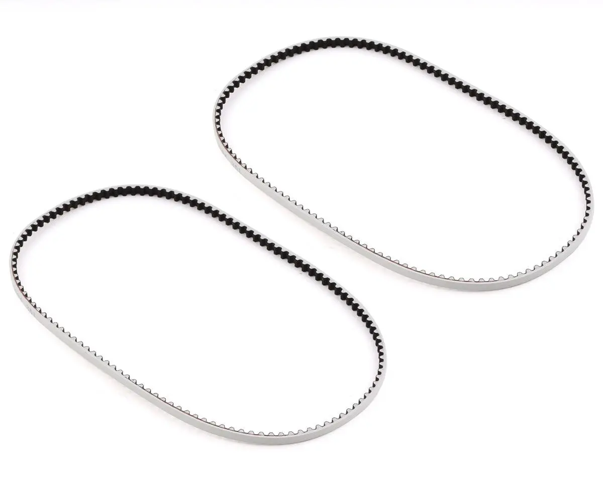 Yokomo Bd10 Front/Rear Low Friction Drive Belt (White) (2) (117T) Bd-351Lwa 1
