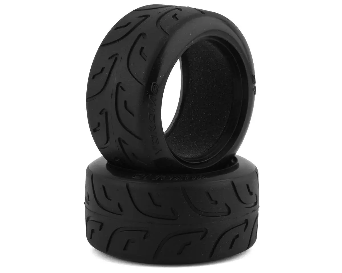 Yokomo Gt1 Radial Rubber Tire (2) (Carpet) Gt1-39C 1