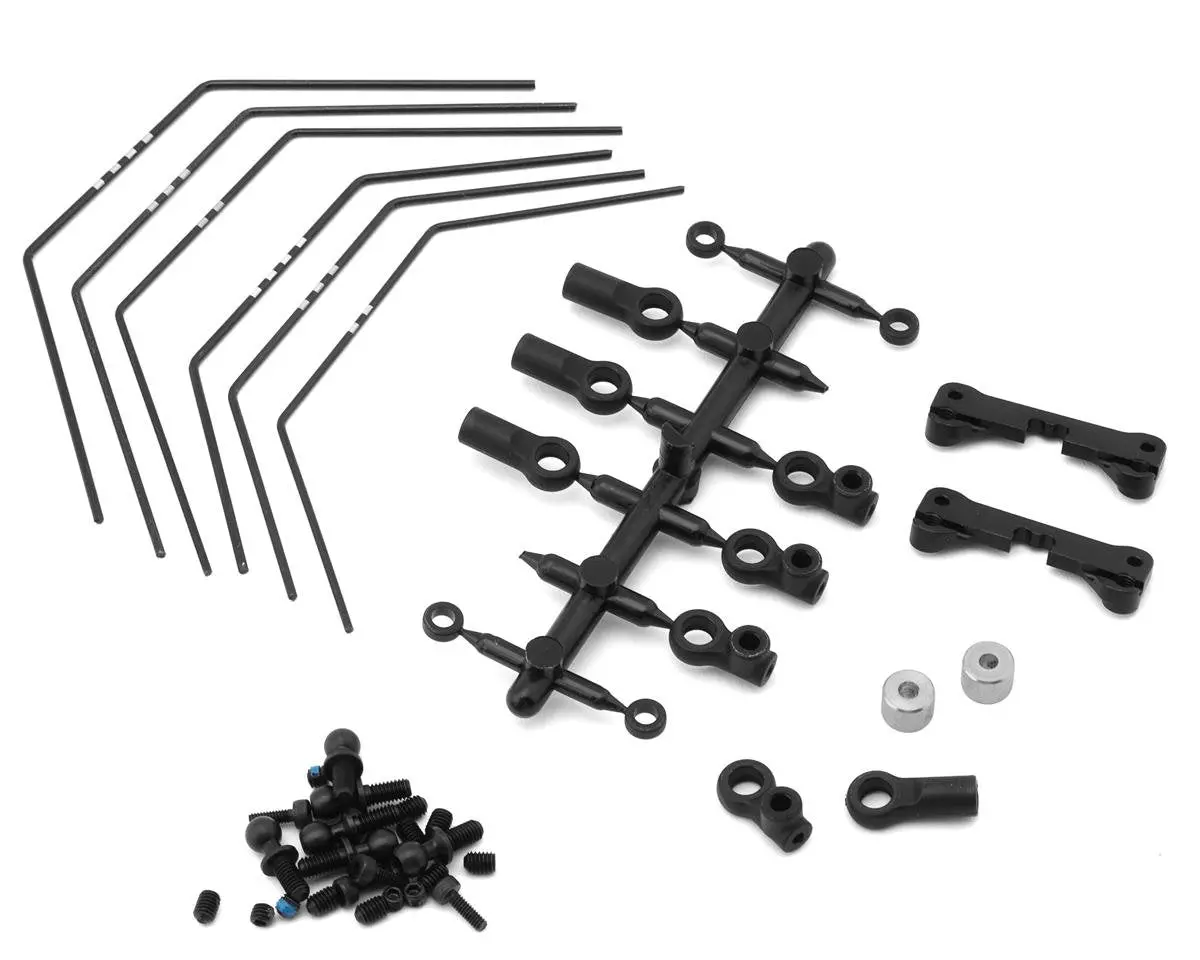 Yokomo Rs 1.0 Front And Rear Sway Bar Set Rs-412 1