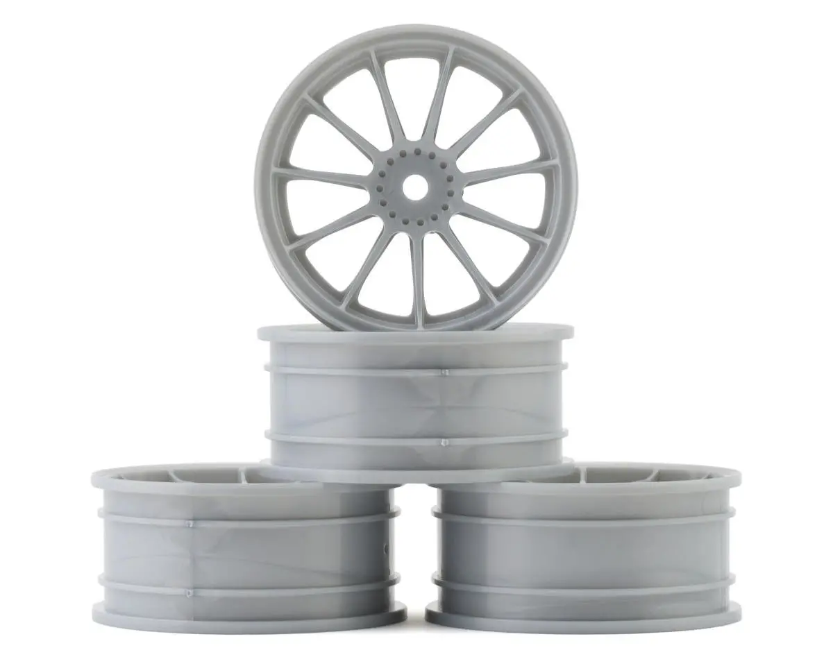 Yokomo 11-Spoke Touring Car Wheels (Pearl White) (4) (Medium Narrow) Tw-5112G 1