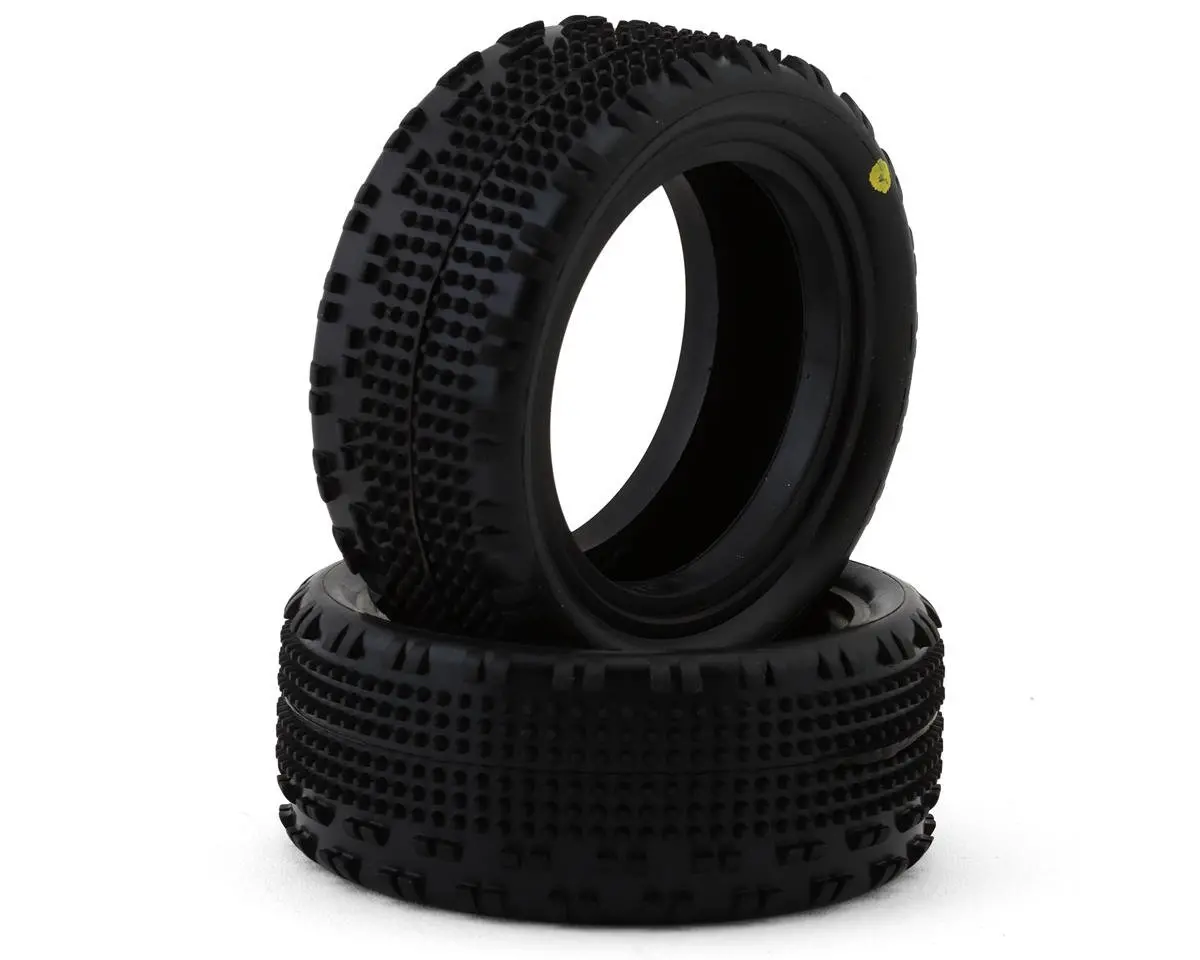 Yokomo Cactus Fusion 2.2" Front 1/10 4Wd Buggy Tire (2) (Yellow) Yau-6855A 1