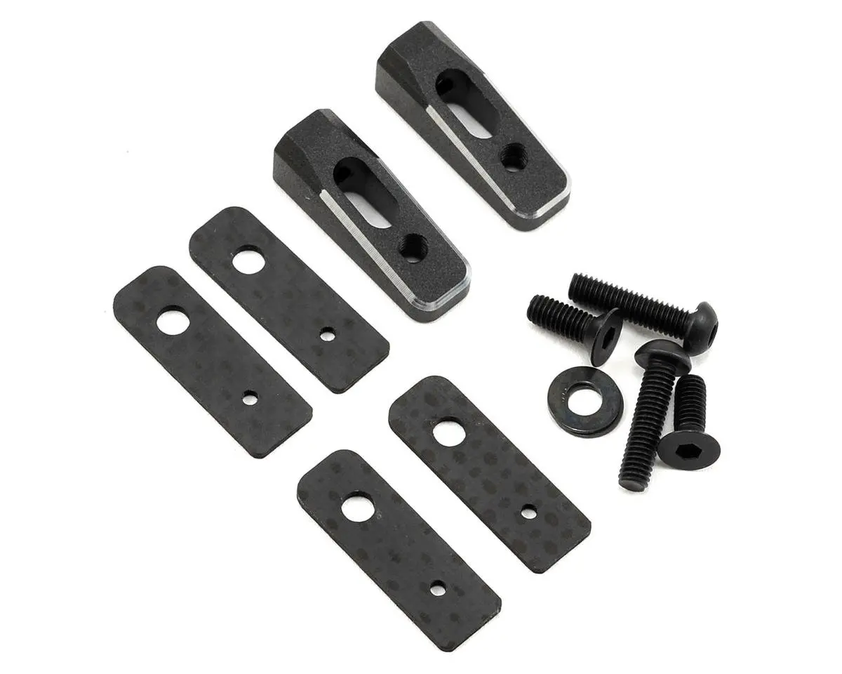 Yokomo Aluminum Servo Mount (Black) Z2-203Aa | Yokz2-203Aa 1