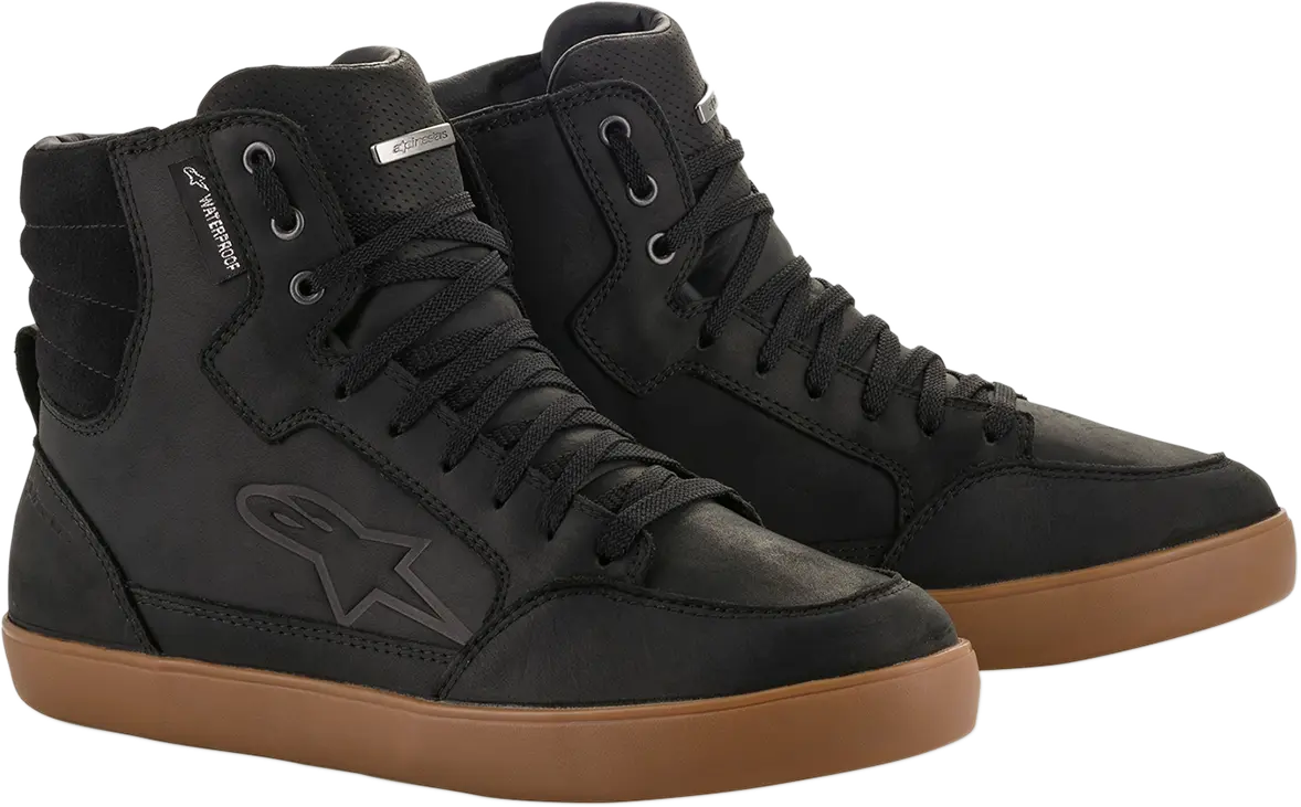 Alpinestars J-6 Waterproof Shoes - Black Gum - Us 10 2542015-1084-10 1