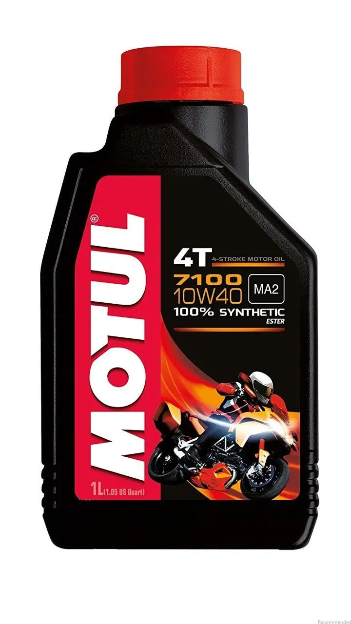 Motul 7100 4-Stroke 10W40 4T Full Synthetic Motorcycle Engine Oil 1