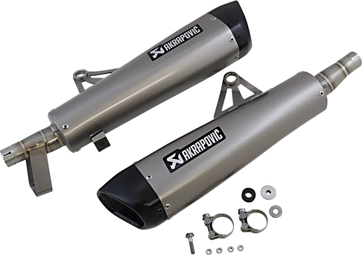 Akrapovič Titanium Slip-On Muffler – S-T12So4-Hcqt Model For Select Motorcycles 1
