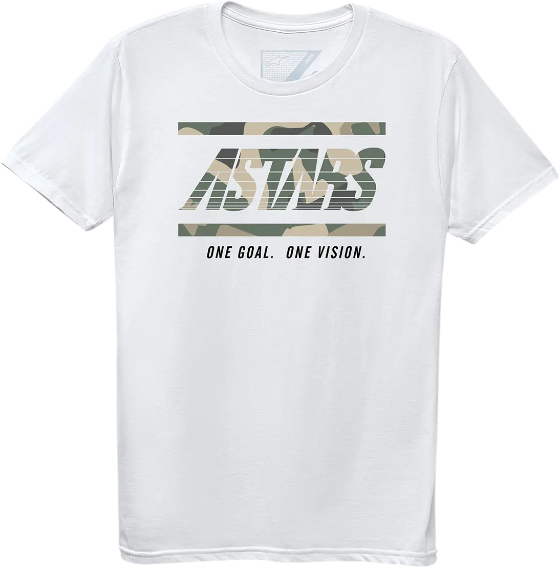 Alpinestars Conceal Short-Sleeve T-Shirt – White, Size Medium (Model 12307211720M) 1