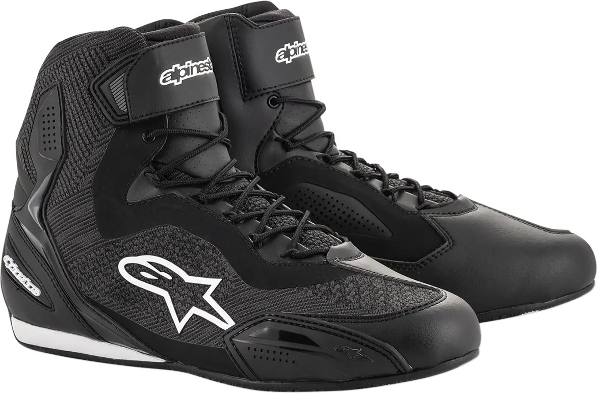 Alpinestars Faster-3 Rideknit Motorcycle Shoes – Black, Us Size 10 (2510319-10-10) 1