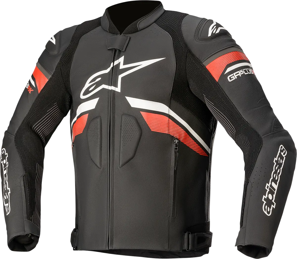 Alpinestars Gp Plus R V3 Leather Motorcycle Jacket – Black/White/Red – Size Us 52 (Eu 62) 1