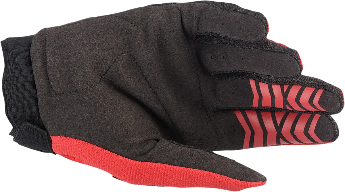Alpinestars Full Bore Motorcycle Gloves – Red/Black, Size Large 1