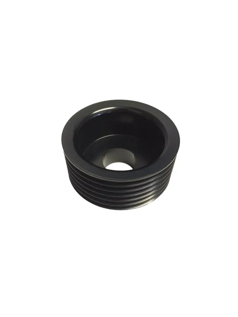 Torque Solution Lightweight Alternator Pulley (Black): Hyundai Genesis Coupe 3.8 2010+ 1