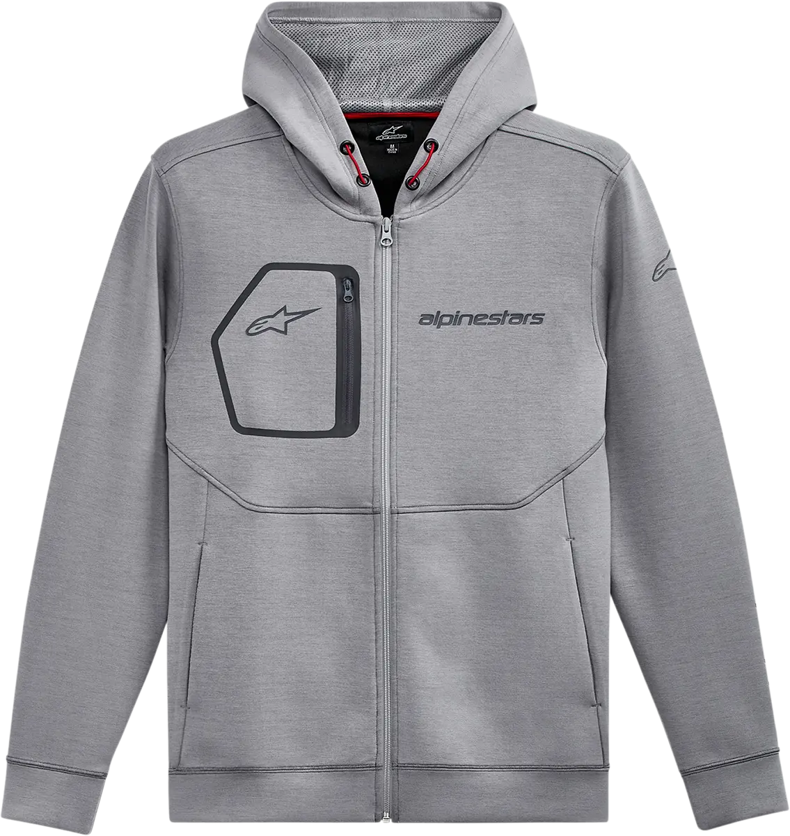 Alpinestars Convex Tech Hoodie – Heather Gray (Size Xl, Model 1212530201026Xl) 1