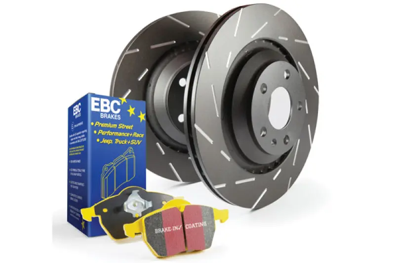 Ebc Yellowstuff High-Performance Brake Pad & Usr Drilled Rotor Kit (S9 Series) 1