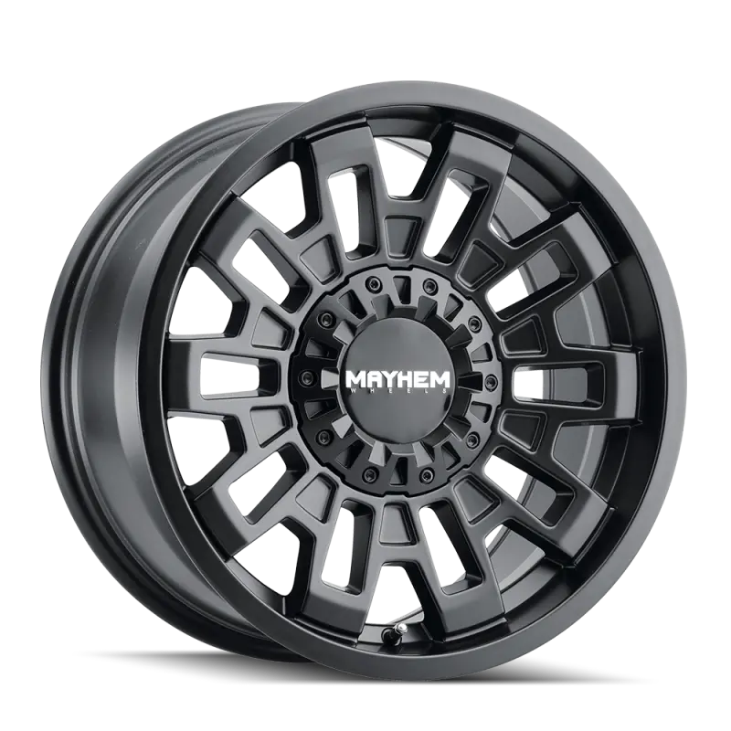 Mayhem Cortex Forged Alloy Wheel – 20×10", 5×127Mm Bolt Pattern, -19Mm Offset, 87.1Mm Hub Bore, Matte Black Finish 1