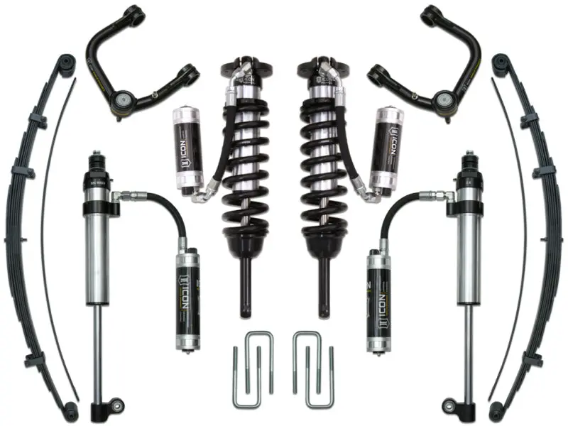 Icon Stage 9 Suspension System – Adjustable Tubular Upper Control Arms, For 2005–2015 Tacoma (0–3.5") & 2016–2017 Tacoma (0–2.75") 1