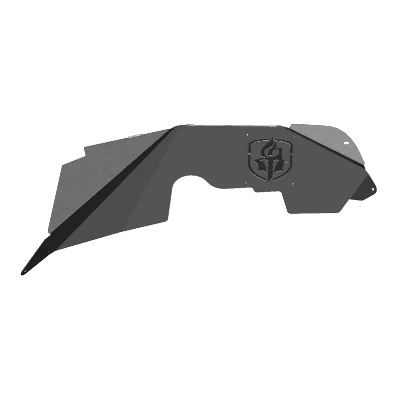 Road Armor 07-18 Jeep Wrangler Jk Stealth Front Fender Liner Body Armor - Raw 1