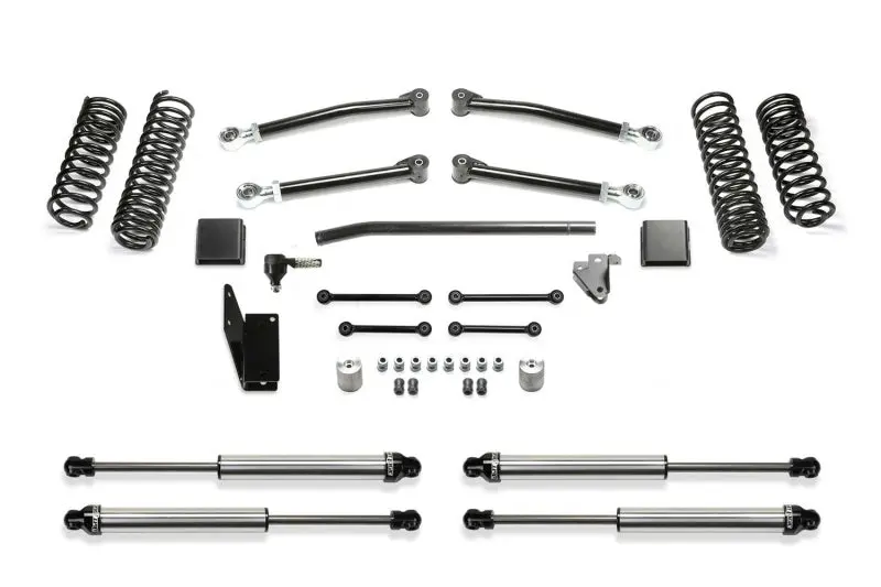 Fabtech 3-Inch Trail Lift System For 2020 Jeep Gladiator Jt (4Wd, 6-Cylinder) With Dual-Mode 2.25" Shocks 1