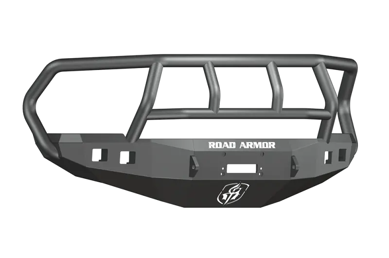 Road Armor Stealth Front Winch Bumper With Titan Ii Guard For 2010–2018 Ram 2500 (Textured Black) 1