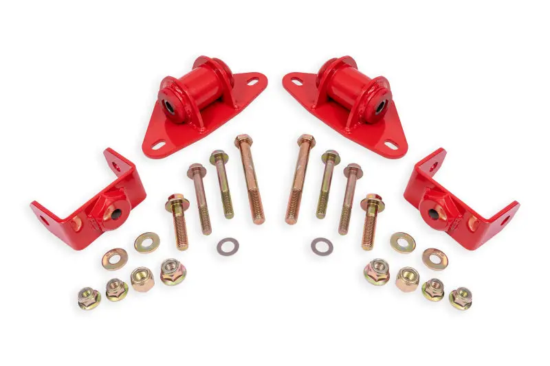 Bmr Suspension 14-19 Chevrolet Corvette Motor Mount Kit - Red 1
