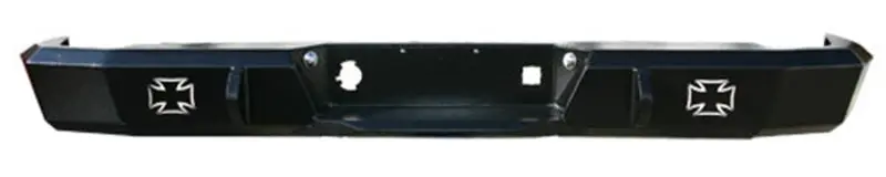Iron Cross 92-07 Ford E-150/250/350/450 Heavy Duty Base Rear Bumper - Gloss Black 1
