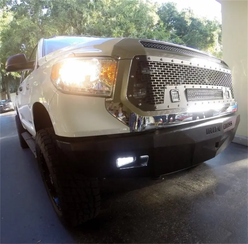 Iron Cross Rs Series Front Bumper – Gloss Black Finish, For 2014–2019 Toyota Tundra 1