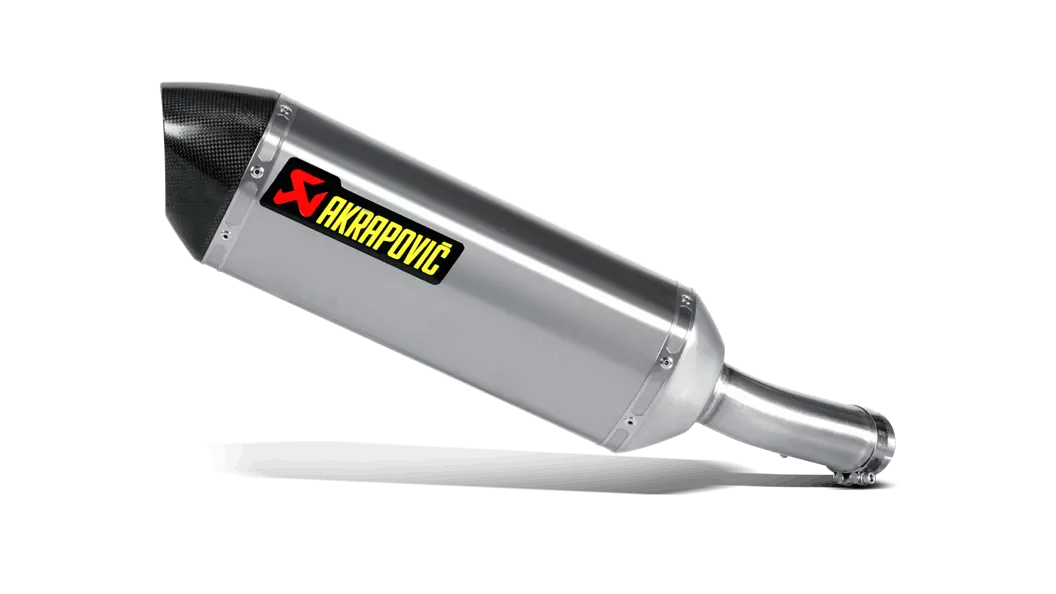 Akrapovic Titanium Slip-On Exhaust System For 2010–2015 Yamaha Fz8 1