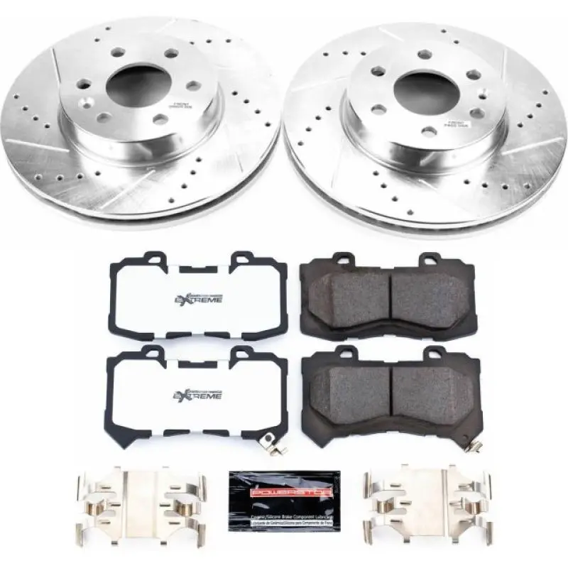 Power Stop 15-18 Chevrolet Colorado Front Z36 Truck & Tow Brake Kit 1