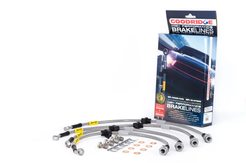 Goodridge 99-00 Honda Civic Si (W/ Rear Disc) Brake Lines 1