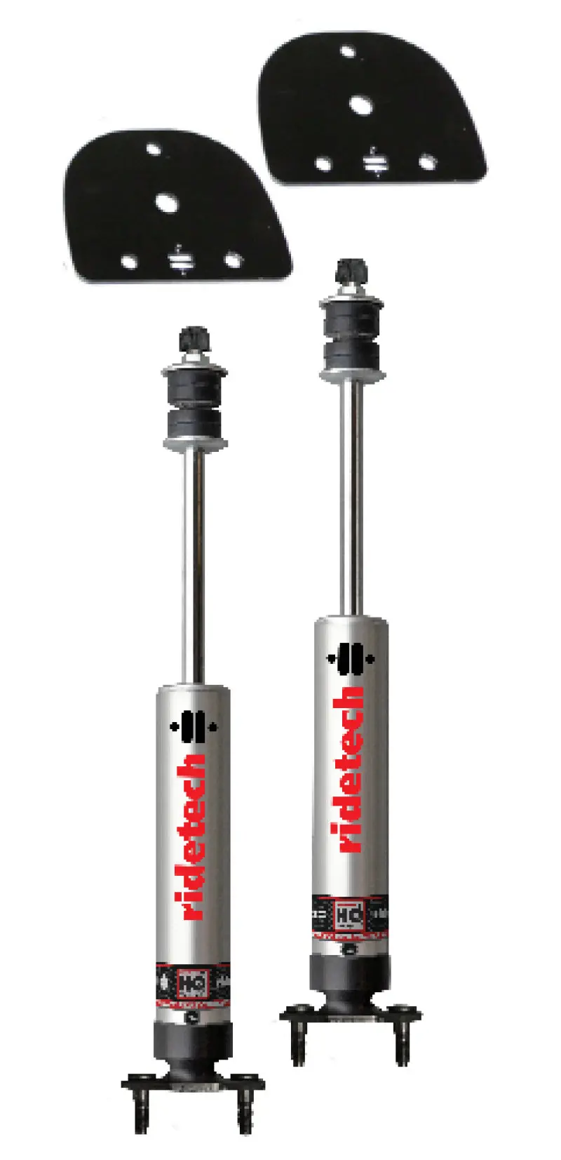 Ridetech Streetgrip Monotube Adjustable Front Shocks – 1964–1966 Ford Mustang 1
