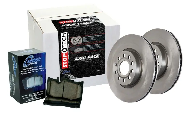 Centric Oe-Grade 4-Wheel Brake Kit – Front & Rear Rotors And Pads 1
