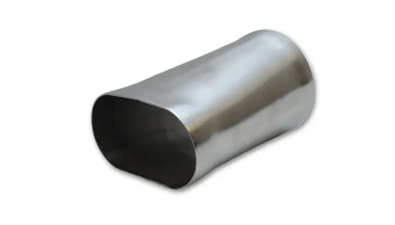 Vibrant 4In Oval-To-Round Transition Adapter – T304 Stainless Steel, 6In Length 1